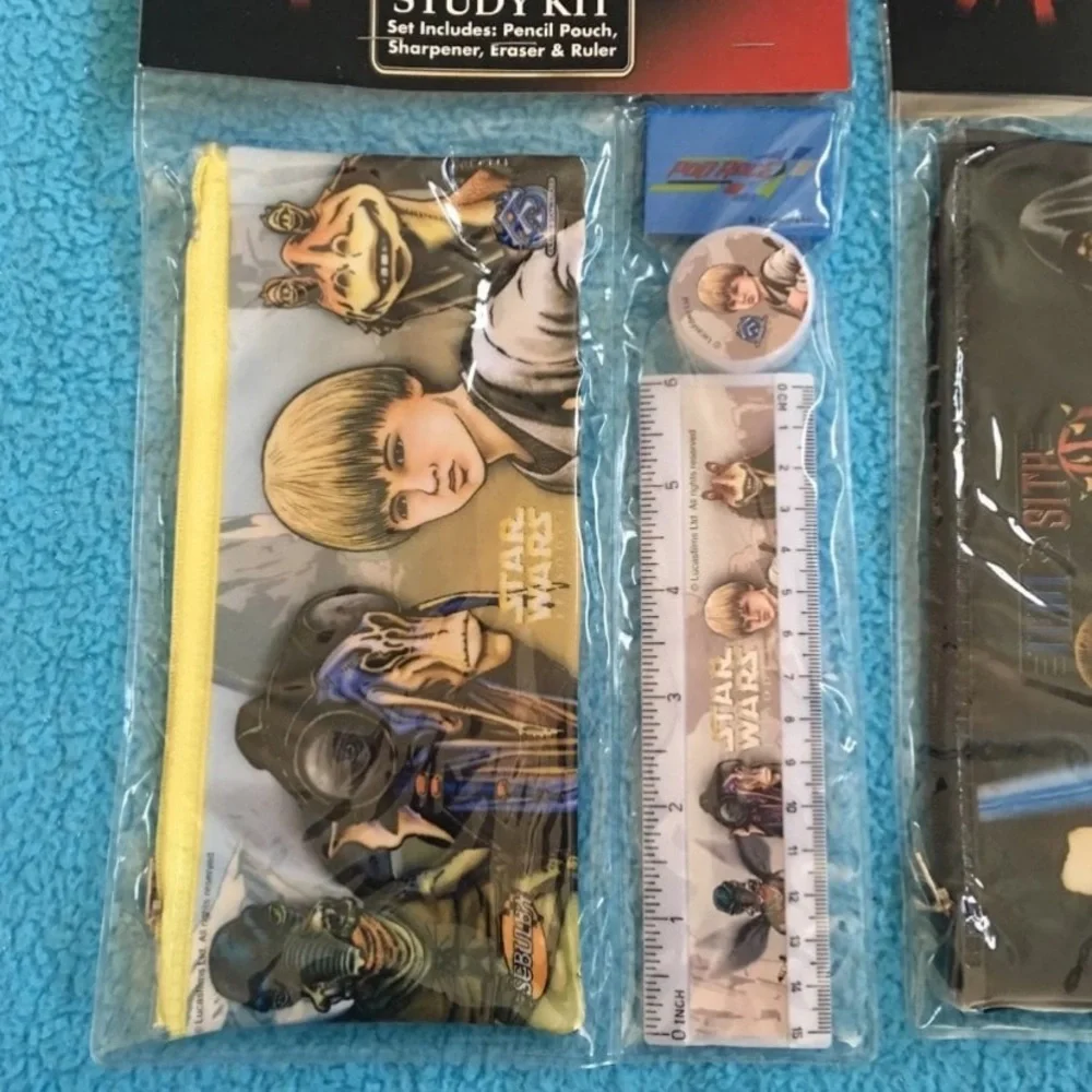 Vintage Star Wars Episode I Study Kit Set